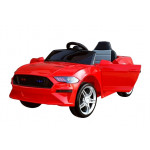 Elektrické autíčko BBH-718A - nelakované - červené